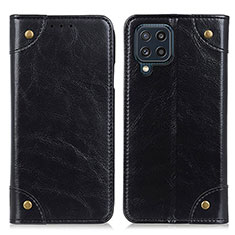 Coque Portefeuille Livre Cuir Etui Clapet M04L pour Samsung Galaxy M32 4G Noir