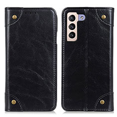 Coque Portefeuille Livre Cuir Etui Clapet M04L pour Samsung Galaxy S22 5G Noir
