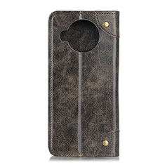 Coque Portefeuille Livre Cuir Etui Clapet M04L pour Xiaomi Mi 10i 5G Bronze