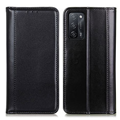 Coque Portefeuille Livre Cuir Etui Clapet M05L pour Oppo A53s 5G Noir