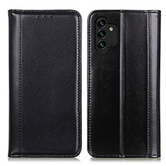 Coque Portefeuille Livre Cuir Etui Clapet M05L pour Samsung Galaxy A04s Noir