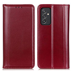 Coque Portefeuille Livre Cuir Etui Clapet M05L pour Samsung Galaxy A05s Rouge