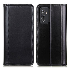 Coque Portefeuille Livre Cuir Etui Clapet M05L pour Samsung Galaxy A15 4G Noir