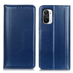 Coque Portefeuille Livre Cuir Etui Clapet M05L pour Xiaomi Mi 11i 5G Bleu