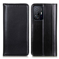 Coque Portefeuille Livre Cuir Etui Clapet M05L pour Xiaomi Mi 11T Pro 5G Noir