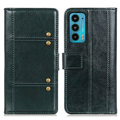 Coque Portefeuille Livre Cuir Etui Clapet M06L pour Motorola Moto Edge Lite 5G Vert