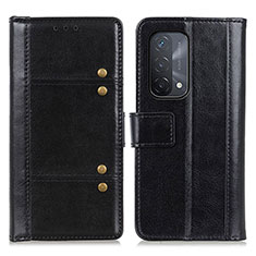 Coque Portefeuille Livre Cuir Etui Clapet M06L pour OnePlus Nord N200 5G Noir