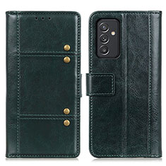 Coque Portefeuille Livre Cuir Etui Clapet M06L pour Samsung Galaxy A15 5G Vert