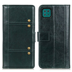 Coque Portefeuille Livre Cuir Etui Clapet M06L pour Samsung Galaxy A22 5G Vert