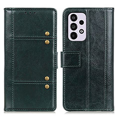 Coque Portefeuille Livre Cuir Etui Clapet M06L pour Samsung Galaxy A33 5G Vert