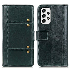 Coque Portefeuille Livre Cuir Etui Clapet M06L pour Samsung Galaxy A53 5G Vert