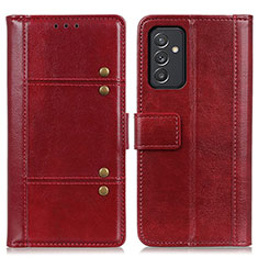 Coque Portefeuille Livre Cuir Etui Clapet M06L pour Samsung Galaxy A82 5G Rouge