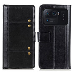 Coque Portefeuille Livre Cuir Etui Clapet M06L pour Xiaomi Mi 11 Ultra 5G Noir