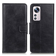 Coque Portefeuille Livre Cuir Etui Clapet M06L pour Xiaomi Mi 12 5G Noir