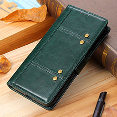 Coque Portefeuille Livre Cuir Etui Clapet M06L pour Xiaomi Poco M5S Vert