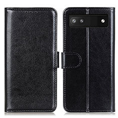 Coque Portefeuille Livre Cuir Etui Clapet M07L pour Google Pixel 7a 5G Noir