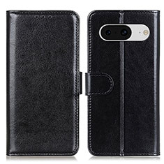 Coque Portefeuille Livre Cuir Etui Clapet M07L pour Google Pixel 8 5G Noir