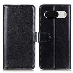 Coque Portefeuille Livre Cuir Etui Clapet M07L pour Google Pixel 8a 5G Noir