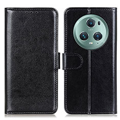 Coque Portefeuille Livre Cuir Etui Clapet M07L pour Huawei Honor Magic5 Pro 5G Noir