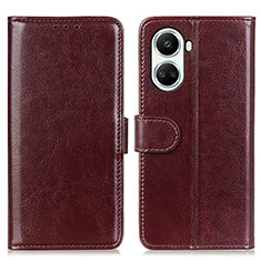 Coque Portefeuille Livre Cuir Etui Clapet M07L pour Huawei Nova 10 SE Marron