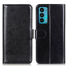 Coque Portefeuille Livre Cuir Etui Clapet M07L pour Motorola Moto Edge 20 5G Noir