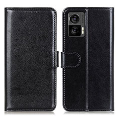 Coque Portefeuille Livre Cuir Etui Clapet M07L pour Motorola Moto Edge 30 Neo 5G Noir