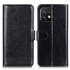 Coque Portefeuille Livre Cuir Etui Clapet M07L pour Motorola Moto Edge 40 Pro 5G Noir