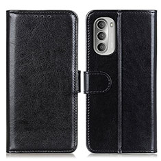 Coque Portefeuille Livre Cuir Etui Clapet M07L pour Motorola Moto G Stylus (2022) 4G Noir