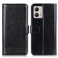 Coque Portefeuille Livre Cuir Etui Clapet M07L pour Motorola Moto G53y 5G Noir