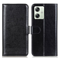 Coque Portefeuille Livre Cuir Etui Clapet M07L pour Motorola Moto G54 5G Noir