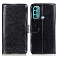 Coque Portefeuille Livre Cuir Etui Clapet M07L pour Motorola Moto G60 Noir