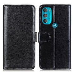 Coque Portefeuille Livre Cuir Etui Clapet M07L pour Motorola Moto G71 5G Noir