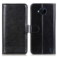 Coque Portefeuille Livre Cuir Etui Clapet M07L pour Nokia C20 Plus Noir