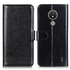 Coque Portefeuille Livre Cuir Etui Clapet M07L pour Nokia C21 Noir