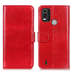 Coque Portefeuille Livre Cuir Etui Clapet M07L pour Nokia C21 Plus Rouge