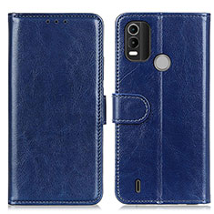 Coque Portefeuille Livre Cuir Etui Clapet M07L pour Nokia G11 Plus Bleu