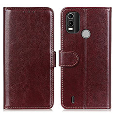 Coque Portefeuille Livre Cuir Etui Clapet M07L pour Nokia G11 Plus Marron