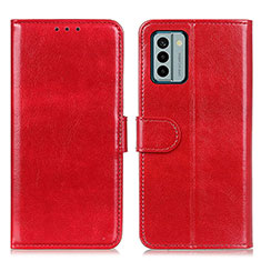 Coque Portefeuille Livre Cuir Etui Clapet M07L pour Nokia G22 Rouge