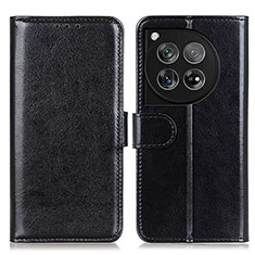 Coque Portefeuille Livre Cuir Etui Clapet M07L pour OnePlus 12 5G Noir