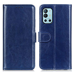 Coque Portefeuille Livre Cuir Etui Clapet M07L pour OnePlus 9R 5G Bleu