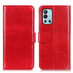 Coque Portefeuille Livre Cuir Etui Clapet M07L pour OnePlus 9R 5G Rouge