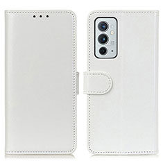 Coque Portefeuille Livre Cuir Etui Clapet M07L pour OnePlus 9RT 5G Blanc