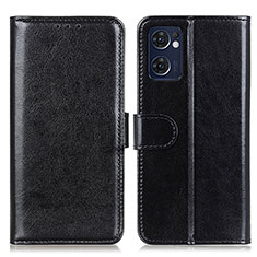 Coque Portefeuille Livre Cuir Etui Clapet M07L pour OnePlus Nord CE 2 5G Noir