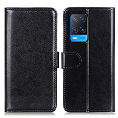 Coque Portefeuille Livre Cuir Etui Clapet M07L pour Oppo A54 4G Noir