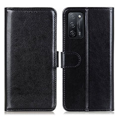 Coque Portefeuille Livre Cuir Etui Clapet M07L pour Oppo A55 5G Noir