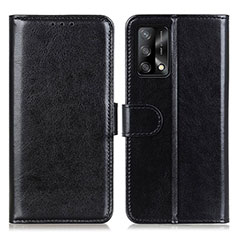 Coque Portefeuille Livre Cuir Etui Clapet M07L pour Oppo F19 Noir