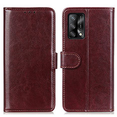 Coque Portefeuille Livre Cuir Etui Clapet M07L pour Oppo Reno6 Lite Marron