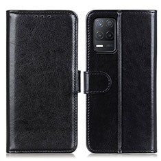 Coque Portefeuille Livre Cuir Etui Clapet M07L pour Realme 8s 5G Noir