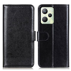 Coque Portefeuille Livre Cuir Etui Clapet M07L pour Realme C35 Noir