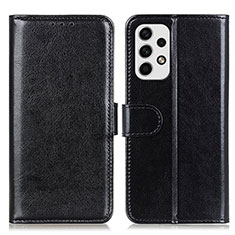 Coque Portefeuille Livre Cuir Etui Clapet M07L pour Samsung Galaxy A23 4G Noir